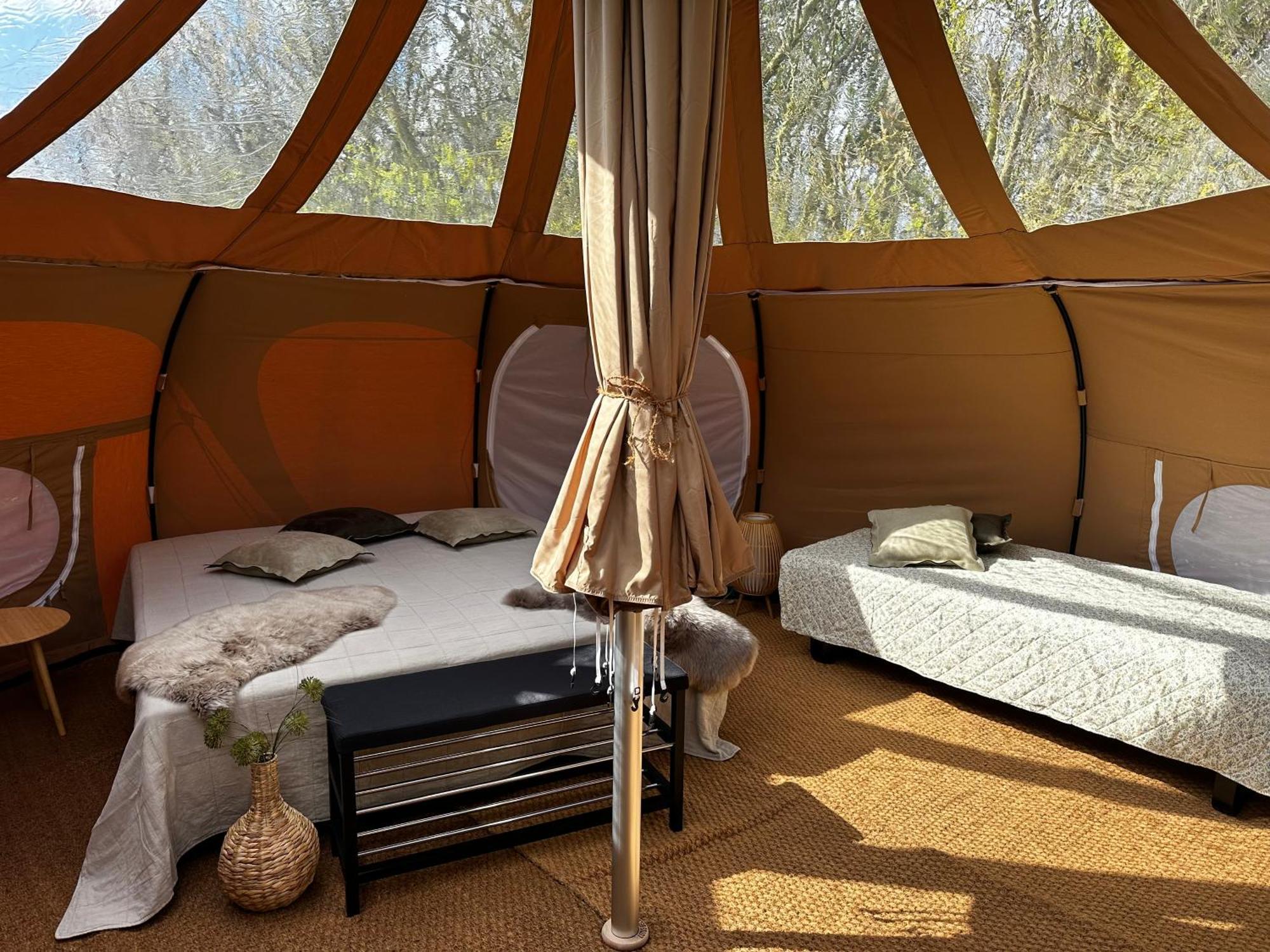 Romantic Luxus Glamping 1 Idestrup Exterior foto